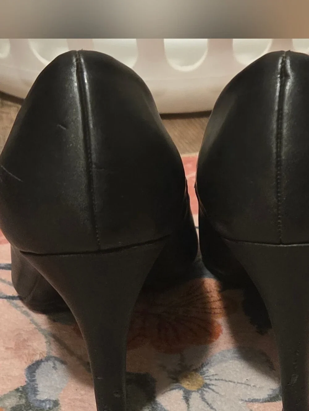 a.n.a Black Pointed Toe High Heel Pumps
